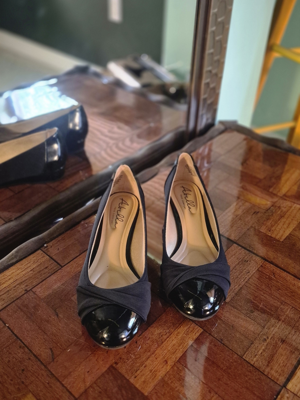 Abella Wedged Ballet Flat